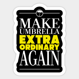 UMBRELLA ACADEMY: EXTRAORDINARY AGAIN V1 Sticker